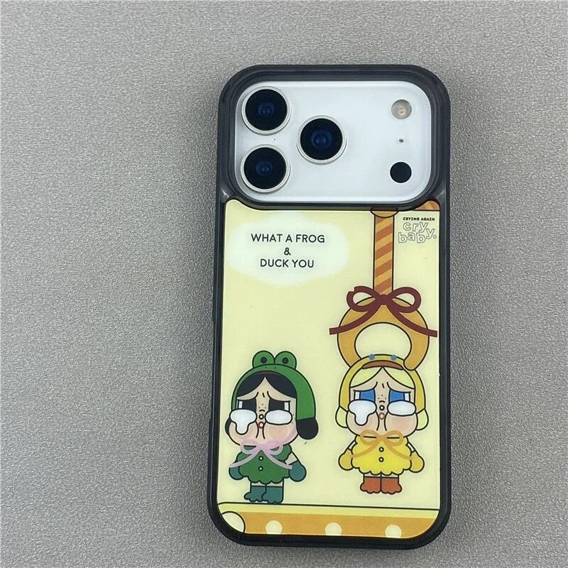 Cute Cartoon Character i 12 iPhone Case