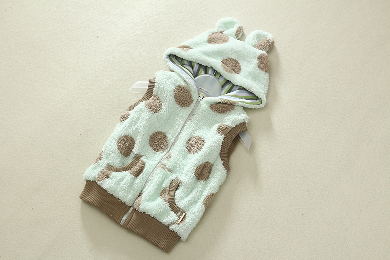 Gilet enfant en corail - Ref 2069881 Image 7