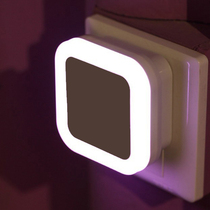 Body induction Small night light plug-in Electric aisle House Road Home Light control Sound control Energy saving Bedroom bedside sleep Night Light