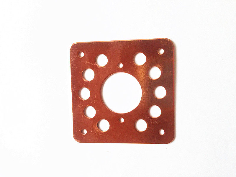 1 5MM thick 8-foot vacuum tube copper-plated shock-proof lining plate suitable KT88 KT88 EL34 6N8