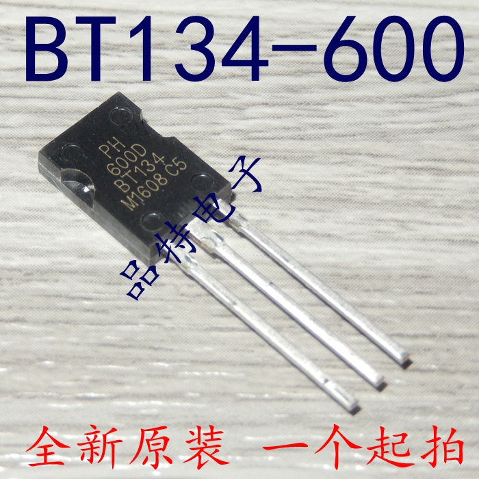 (original installation) BT134 bidirectional semiconductor control rectifier BT134-600D