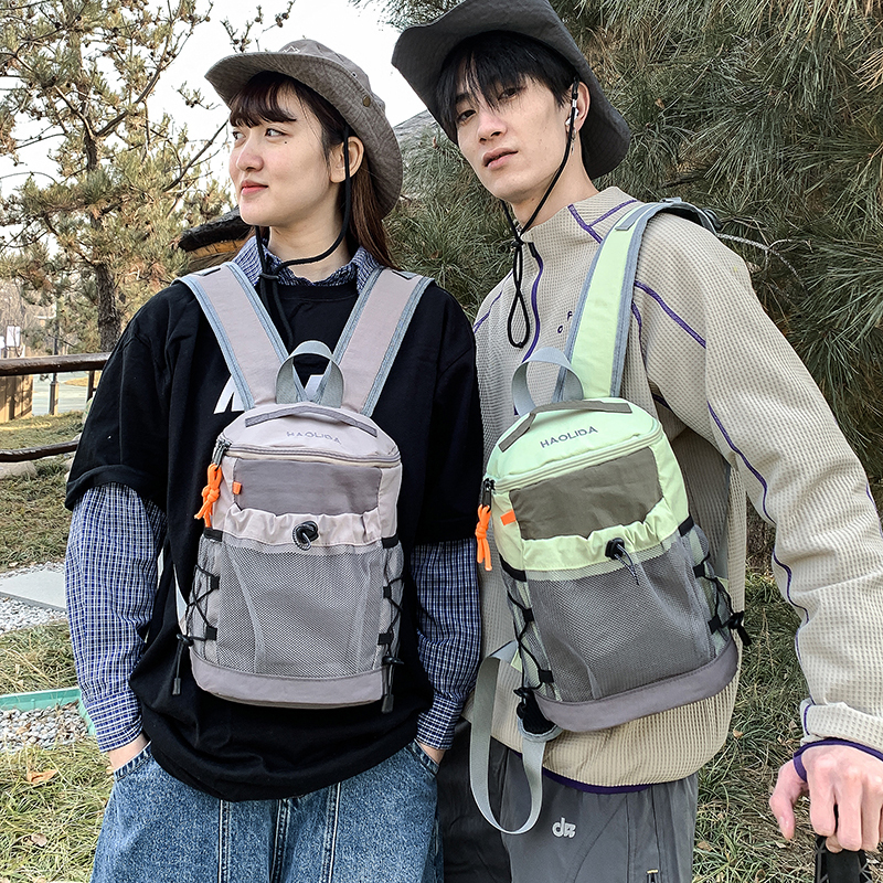 Outdoor Mountaineering Bag, Sports Backpack, Women's Travel Lightweight Hiking Backpack, Small School Bag for Commuting