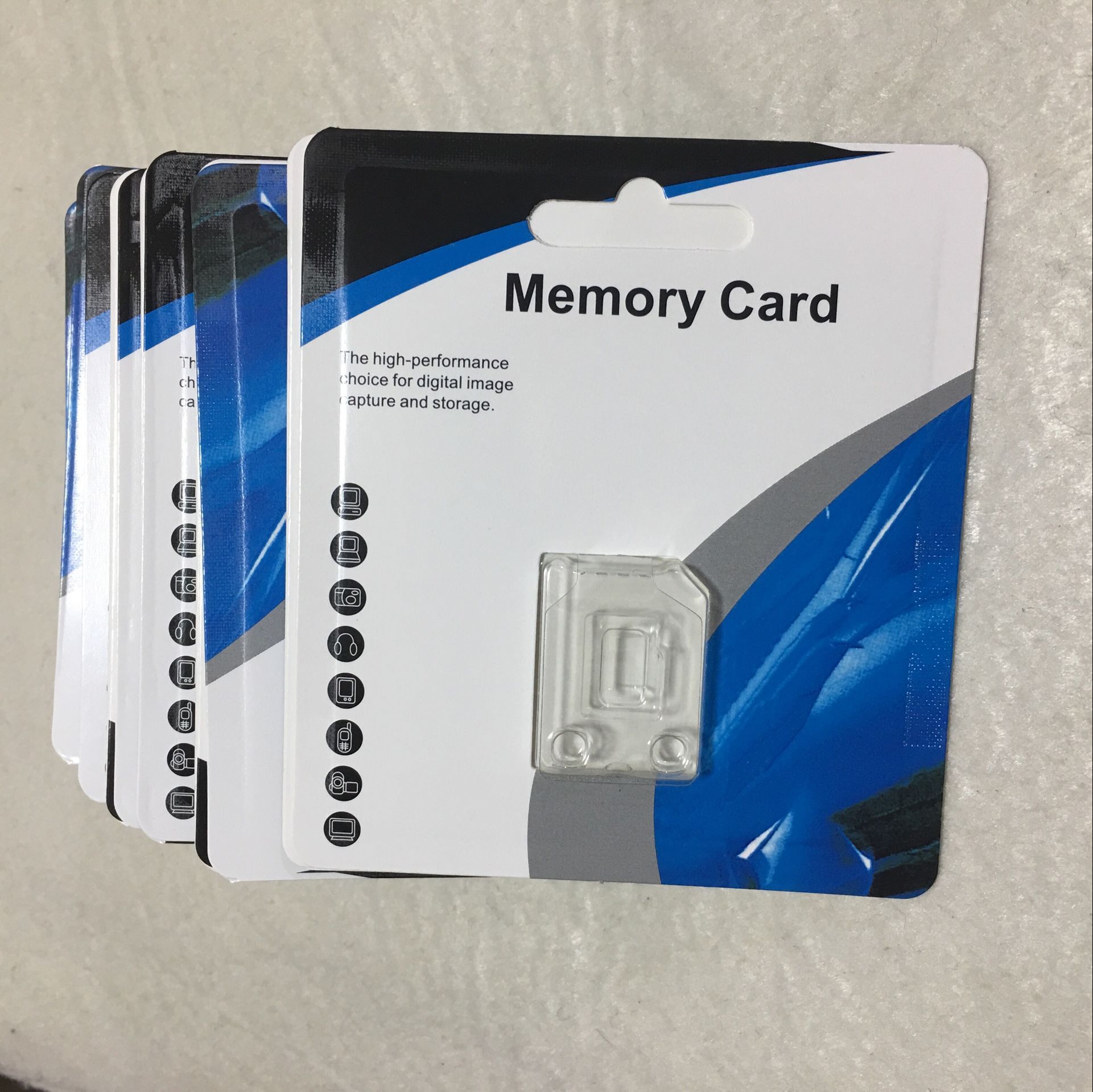 TF single card neutral box memory card neutral single card box TF card blue box spot