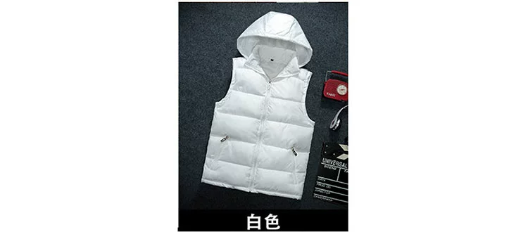 Vest nam mùa thu đông mới xuống cotton đôi bông vest vest phiên bản Hàn Quốc của chàng thanh niên độn áo vest vest