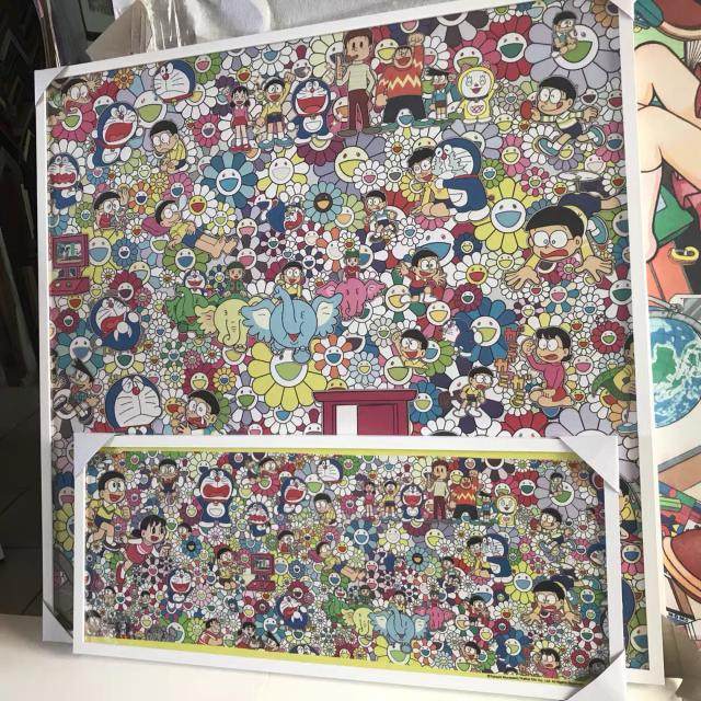 Tide Art Limited Edition Decoration Drawing Machine Cat Doraemon Doraemon Dream Giant Poster in