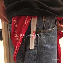 Correct version supreme18ss Night LiteKeychain key buckle signal light fluorescent stick