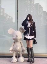 Spot 2020 Trilateral joint paparazzi Doll Ins Nets Red Cloth Art Rice Mouse Doll Gift Pendulum