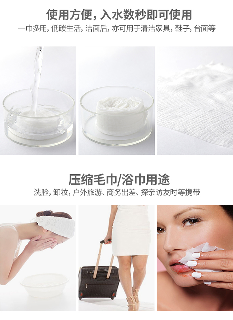 Fasola dùng một lần khăn nén nhỏ vuông bông khăn bông sạch nén rửa khăn đi du lịch - Khăn tắm / áo choàng tắm áo choàng tắm cao cấp