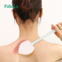 Hand-held beat massager acupoint meridian beat beat beat back device fitness health beat Board tree leaf shape beat body plate