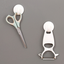 FaSoLa magnetic adhesive hook non-hole creative refrigerator magnet no trace stick hook key suction ferromagnetic adhesive hook