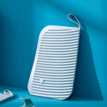 FaSoLa mini washboard household soft rubber scrub clothes underwear small non-slip portable washboard