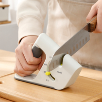 FaSoLa multifunction rotary knife sharpening machine Home manual scissor kitchen knife open edge coarse grinding finely sharpeners
