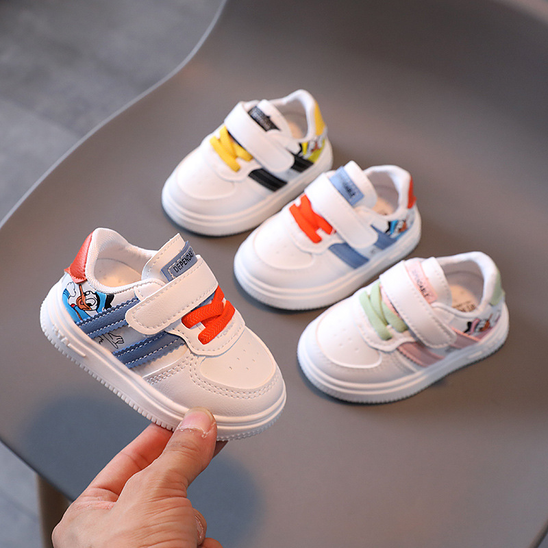 Baby shoes girls spring and autumn new boys and girls shoes sports baby soft bottom toddler shoes 0-1 to 2-year-old half shoes