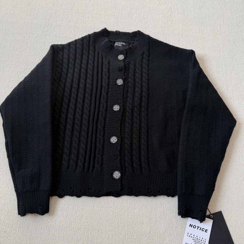 Pure Original Version Erd Melancholic Rich Second-Generation Button Sweater Cardigan Knitwear Victoria's Secret Cashmere Blend Coat