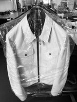 LA CALIFFA Marmara to Zhen tire leather TF sexy president slim denim jacket