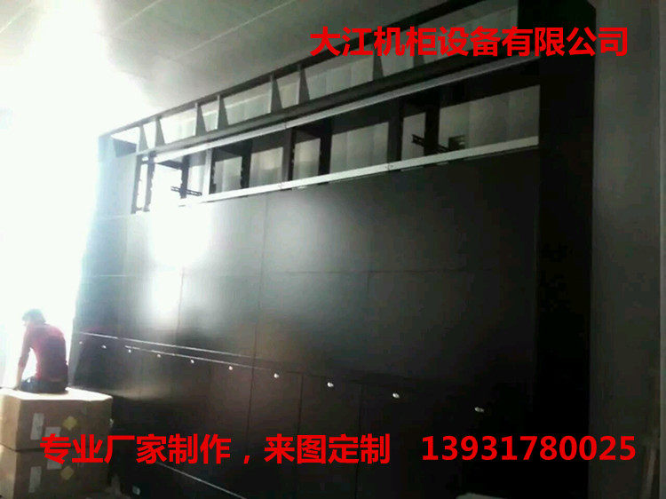 Direct sales splicing screen floor cabinet TV wall mounting cabinet bracket monitor large screen rack cabinet machine can be made out