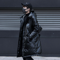 X TNF MDNS Tide Cards Bright Face big goose down clothes Men 2022 new winter thickening in 2022 New winter thickens with cap jacket