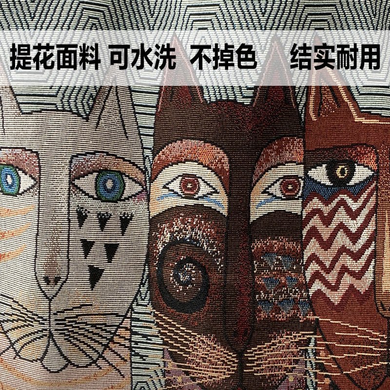 Мода холст 欧美风帆布包女2025新款大容量通勤手提托特包大学生上课单肩包