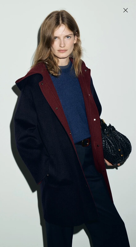26 France Light Luxury Gerard D Niche Brand Women's Handmade Double-Sided Coat (Non-Returnable)