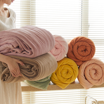 Warm up like a blanket -- no static milk suede winter exclusive thickened warm single sheet