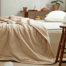 Natural color cotton Non-staining A class of baby class knit craftsmanship Tianzhu cotton full cotton summer quilted by summer air conditioning