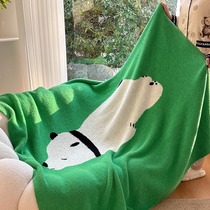 Bear’s nap ~ warm blanket for sofa and moderate half-fleece blanket for bed