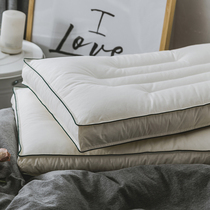 Class A Mother infant safety level -- Cloud suede fiber pillow core moderate low pillow low and low single soft pillows