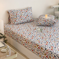 Romantic Tankon Fields Garden Wind Spring Warm Flowers Open Season ~ Ultra Soft Glutinous Knitted Fabric -- Tianzhu Cotton Full Cotton Bed Hat Single Piece