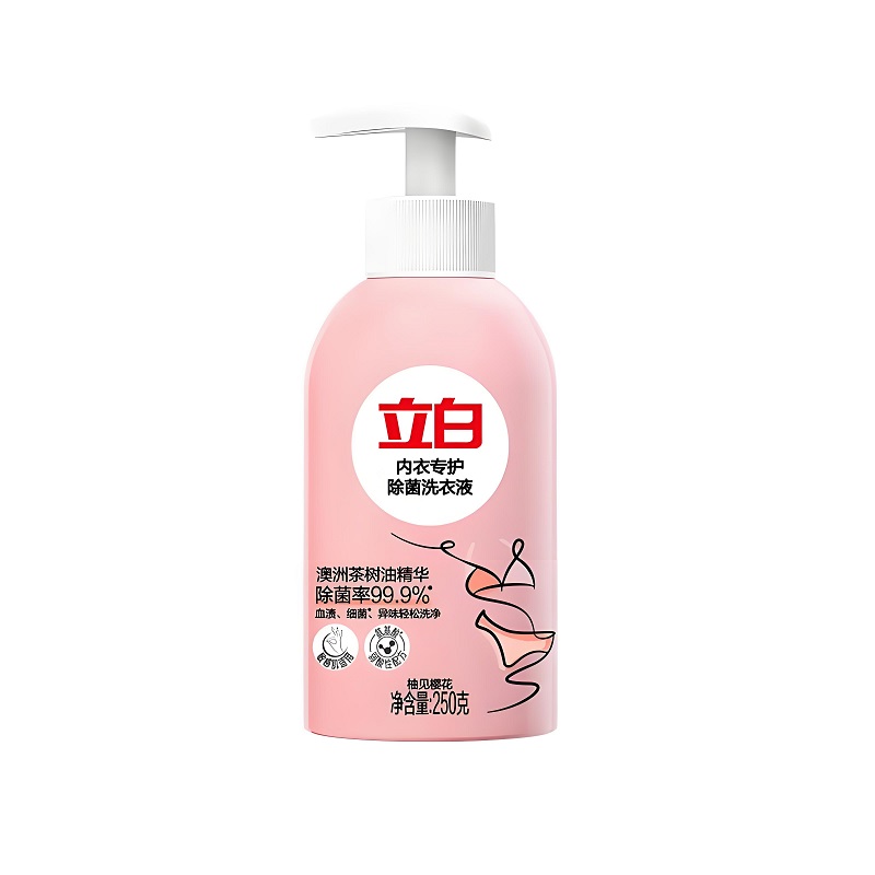 立白除菌内衣洗衣液内衣内裤专用便携装80g*3