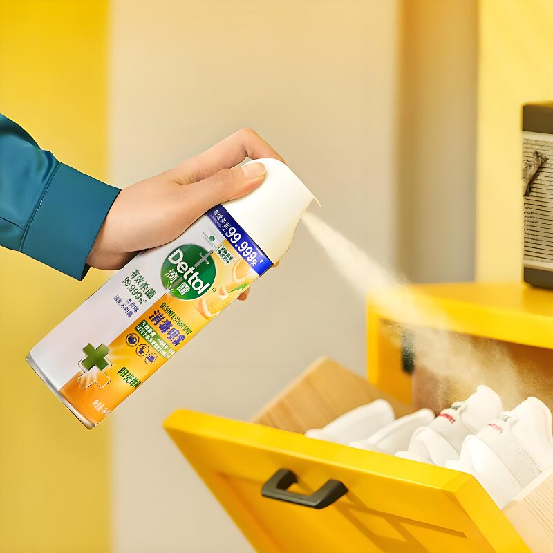 Dettol/滴露酒精消毒喷雾单瓶/多瓶装-柑橘/铃兰/混香30S杀菌 兰雾实拍商品图