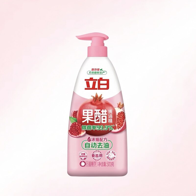 【下拉享优惠】立白果醋洗洁精家用级食品果蔬不伤手正品官方百补