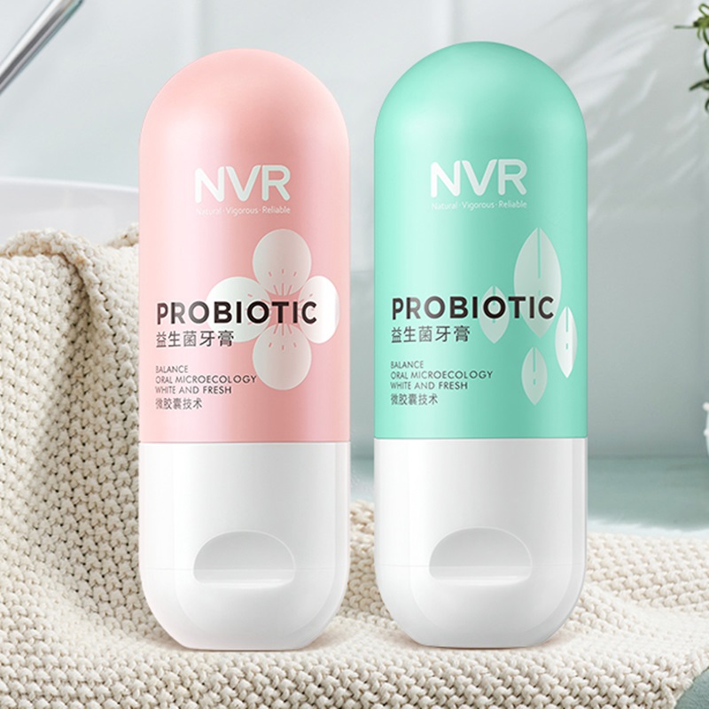 牙膏2只装!nvr益生菌小胶囊