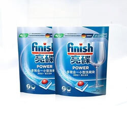 亮碟洗碗机红地球洗碗块264g*2袋