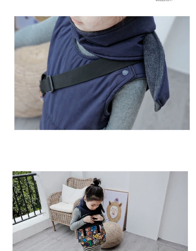 Sản phẩm dành cho trẻ em Sweetcity 2018 thu đông cho trẻ em thời trang áo vest cotton cho bé trai và bé gái ấm áp