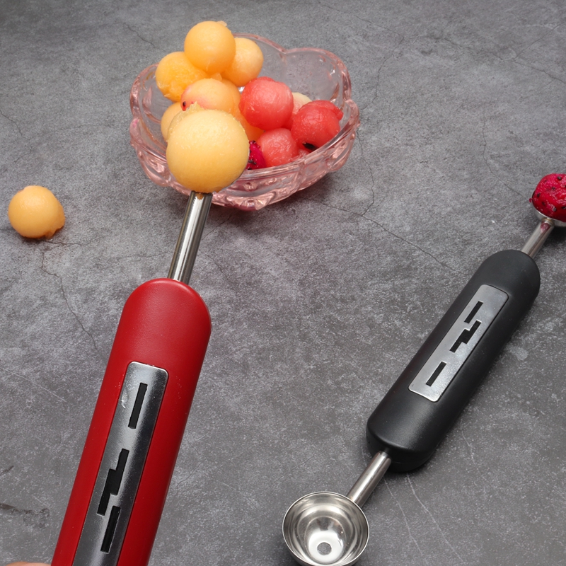 Digger dig fruit ball spoon Dig watermelon ball spoon 304 stainless steel eat watermelon artifact dig ice cream spoon