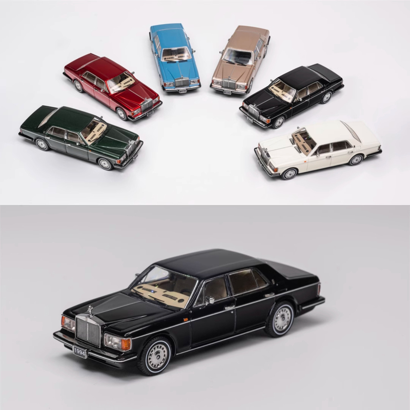 Partially in Stock Gfcc 1:64 Rolls-Royce Silver Spur Vintage Alloy Car Model