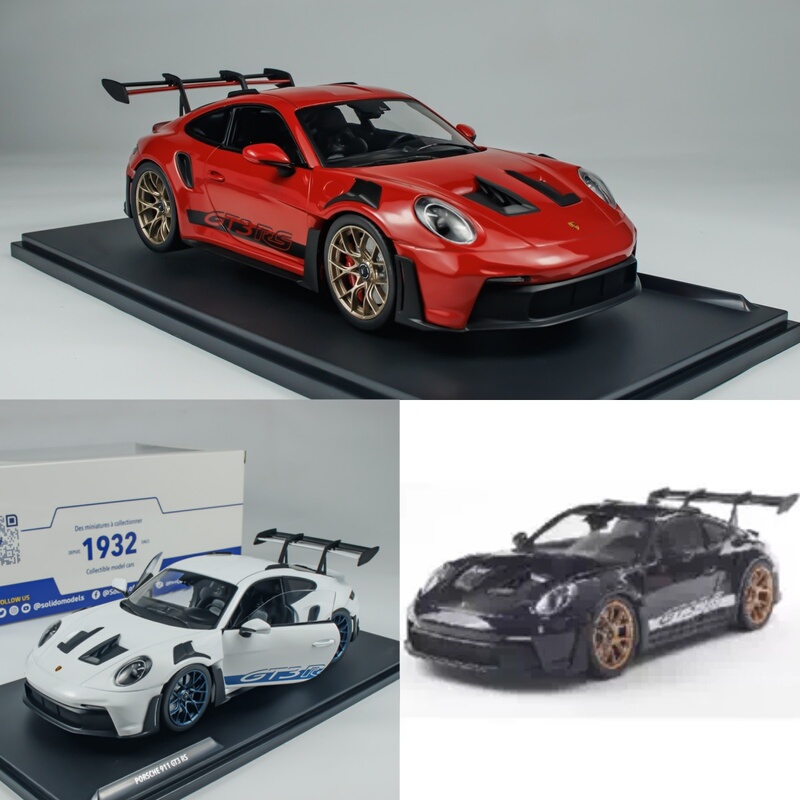 In Stock Solido 1:18 Porsche 911 992 Gt3 Rs Alloy Car Model In Stock Solido 1:18 Porsche 911 992 Gt3 Rs Alloy Car Model