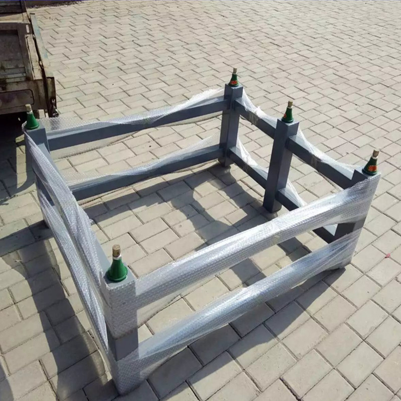 Marble granite inspection and measurement of flat bracket detection of flat bracket work platform table base can be customized