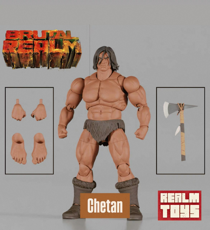 Brutal Realm 1/12 King Eagle King Khan and Others Action Figures