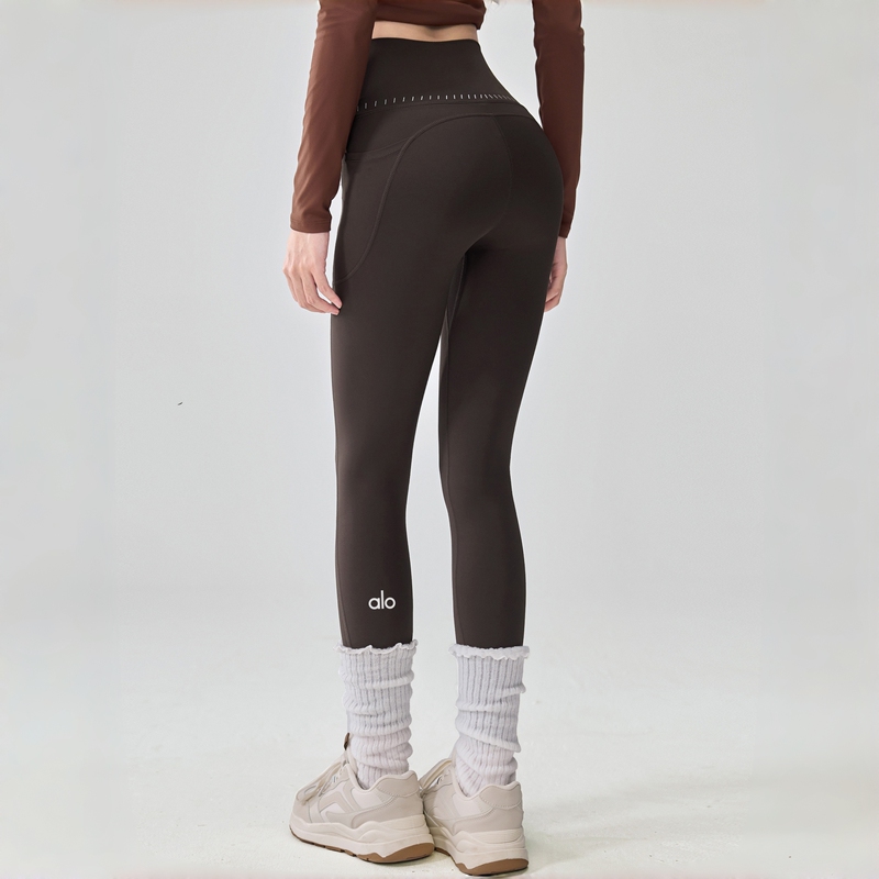 Aio High-Waisted Nude-Feel Yoga Pants, Tummy Control, Butt-Lifting, Pilates Training, Slimming, Tight-Fitting Running Sports Leggings Aio High-Waisted Nude-Feel Yoga Pants, Tummy Control, Butt-Lifting, Pilates Training, Slimming, Tight-Fitting Running Sports Leggings