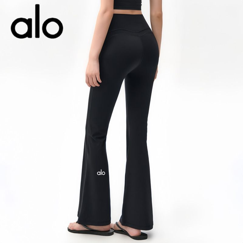 Aio Yoga Pants Flared Pants for Women Running Sports Pilates Slim Training Wear Butt-Lifting Fitness Long Pants Autumn and Winter Style