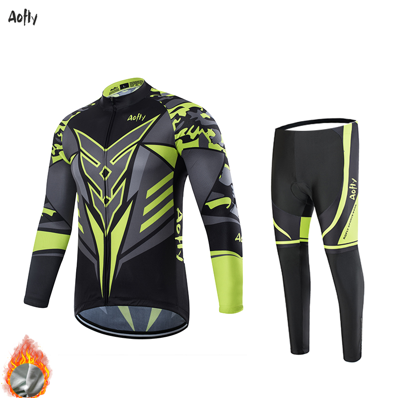Autumn and winter cycling suit long-sleeved fleece suit boys and children suit balance wheel skating suit team road bike trousers