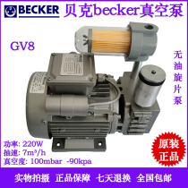 Baker BECKER oil-free rotary sheet vacuum pump GV8 mask detection machine special vacuum pump suction cup adsorption carrying