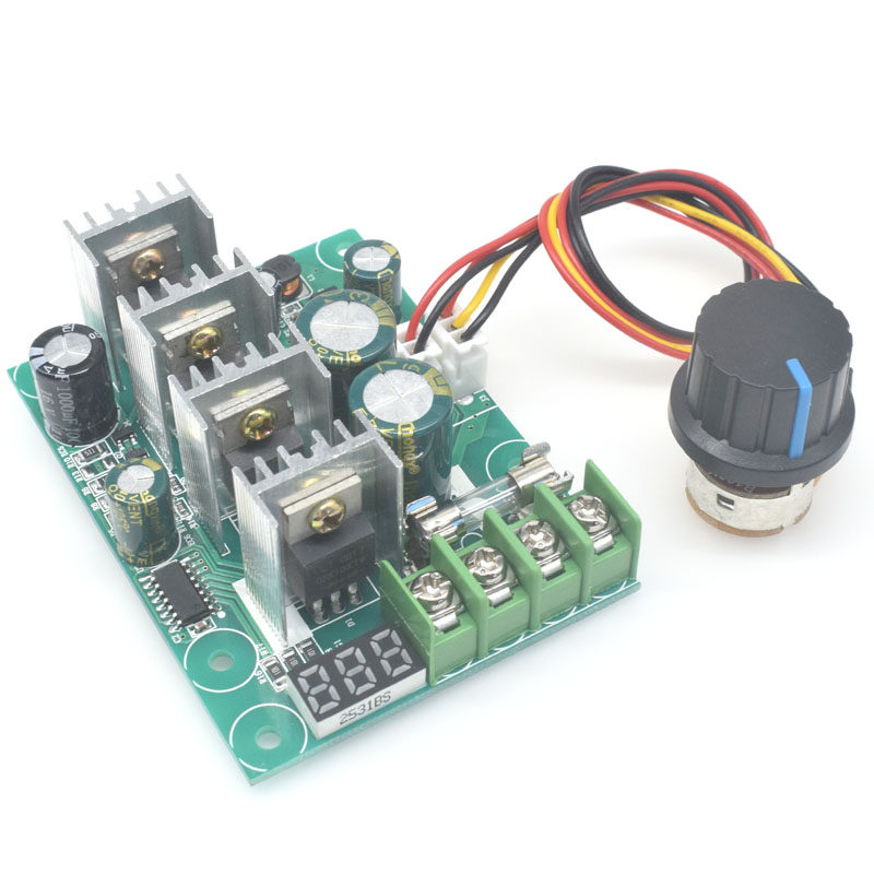 PWM DC motor governor digital display tachometer 6V9V12V24V26V48V motor accessories 30A
