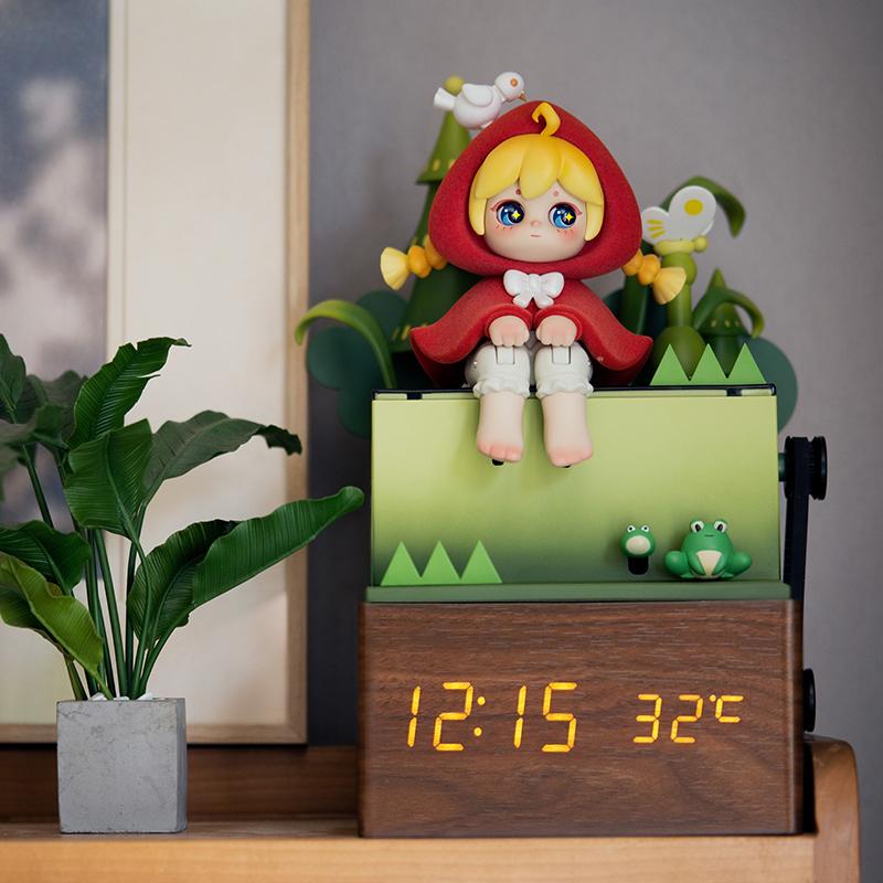 Qili Toys Movable Toy Little Red Riding Hood Action Figure Trendy Toy Figurine Funny Creative Birthday Gift Ornament