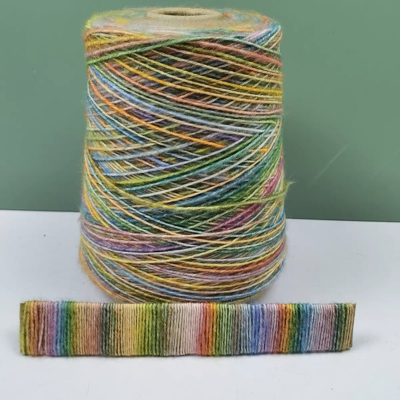 Autumn and Winter New Gradient Color Camouflage Cotton Yarn, Soft and Non-Irritating, Suitable for Knitting Sweaters and Baby Scarves