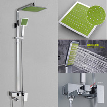 New household shower four-way shower shower faucet set lifting handheld hose booster nozzle shower