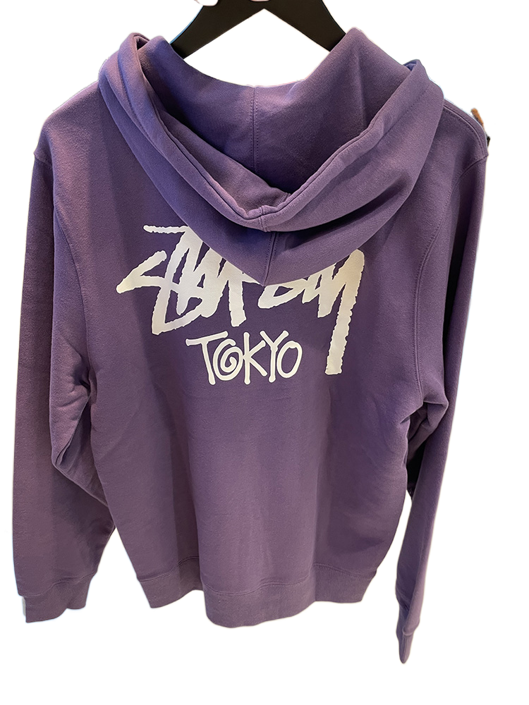 Японский покупатель Stussy Stucystan Токио лимитированный зиппер худи кофта худи 22