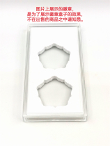 Box Little Pigeon Two-hole Badge Acrylic Box