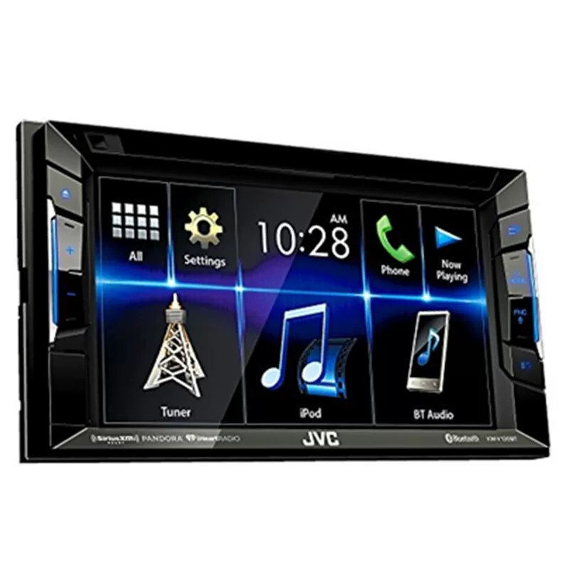 JVC/ KW-V230BT автомобильный мультимедийный DVD-приёмник с большим экраном Bluetooth многофункциональная воспроизведение